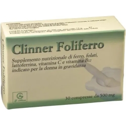 Clinner Foliferro - dietary supplement - 30 tablets