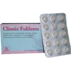 Clinnix Foliferro - dietary supplement - 30 tablets