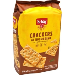 Gluten free rosemary crackers 210 g