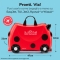ride-on suitcase harley ladybug