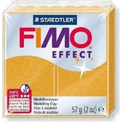 Fimo Effect modeling material Metallic Gold 56g