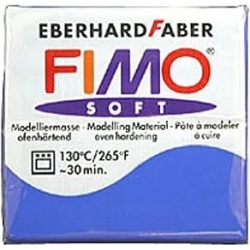 Fimo Soft modeling material normal electric 57 g bright blue