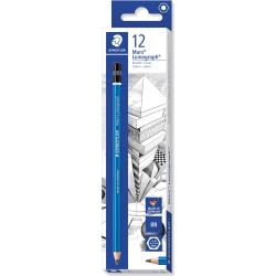 Mars Lumograph 100-8B graphite pencil - pack of 12 pencils