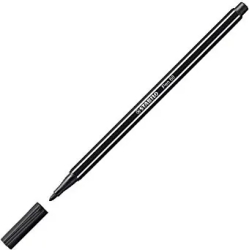 Pen 68/46 Black marker pen - pack of 10 markers