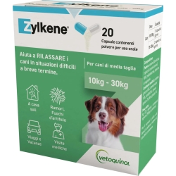 Zylkene - complementary dry food for dogs 20 capsules x 225 mg