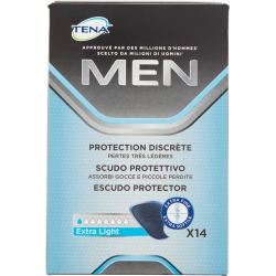 Men Level 0 - extra light - 14 pads for small leaks