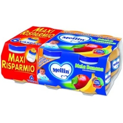 baby food apple and banana - pack of 6 x 100 g