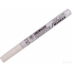fine point paint snowman marker white - pack of 12