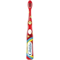 Junior musical toothbrush with LED light - assorted colours