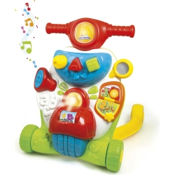 valentino first steps baby scooter multiactivity toy 9m +