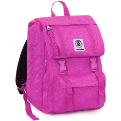 estensibile splitting square school backpack pink
