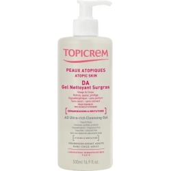 topicrem ad ultra-riche cleansing gel face and body -  very dry sensitive and atopic skin 500 ml