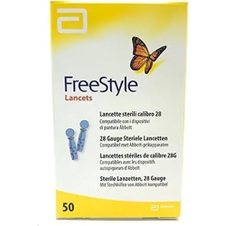 28 gauge sterile lancets