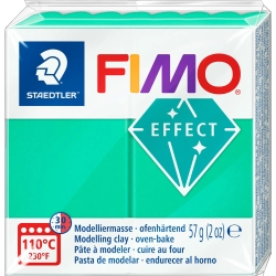 Fimo effect - modeling clay 504 Translucent Green 56g