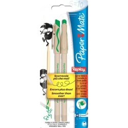 Replay ballpoint pen medium tip - pack of 2