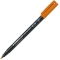 Lumocolor permanent pen fine tip -orange color 1 pack of 10