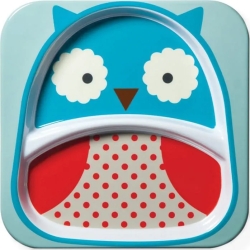 plate zoo Owl