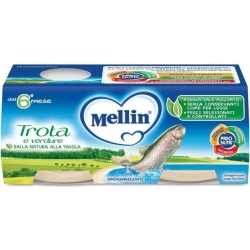 Mellin - homogenized trout and vegetables - 80 g