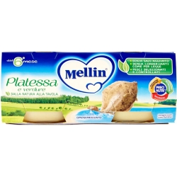 baby food with flounder and vegetable - 2 x 80 g