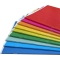 A4 maxi notebook - pack of 80 sheets 10 notebooks 4 mm - assorted colors