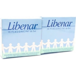 libenar physiological solution 15 vials + 15 vials promo