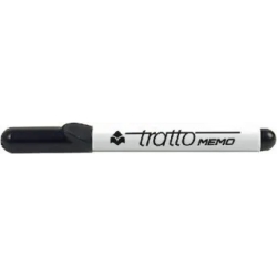 Memo Markers For Whiteboards Pack Of 12 Pieces Black Colour