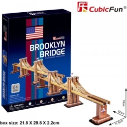 model 3d puzzle Brooklyn bridge 64 pieces