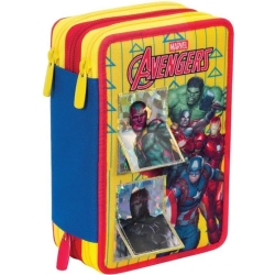 avengers pencil case 3 zip