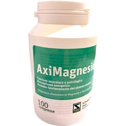 AxiMagnesio - Magnesium And Vitamin B6 Supplement 100 Tablets