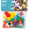 pom pom colour 78pcs