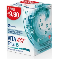 Vita Act Total B - Energy Supplement 40 tablets