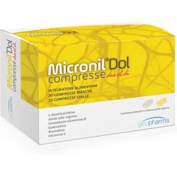 Micronil Dol food supplement - 30 white tablets + 30 yellow tablets
