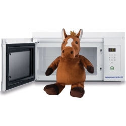warmies horse soft and termic peluche