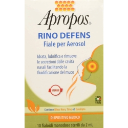 Rino Defens - Single-dose vials for nebulizer - 10 vials of 2 ml