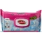refresh - Talc scented cleansing wipe - 40 wipes