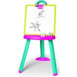 pink Easy blackboard 2 in 1