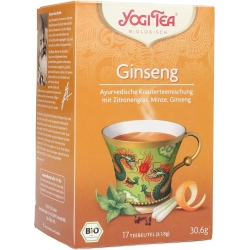 yogi tea ginseng ayurvedic infusion 17 sachets 30,6 g