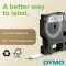 Tapes D1 12 mm x 7 m black white