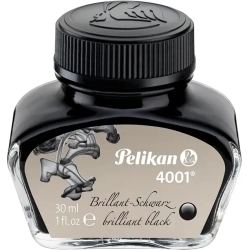 Ink 4001 for fountain pens brilliant black 30 ml