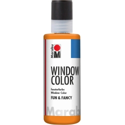 Window color fun & fancy 80 ml orange