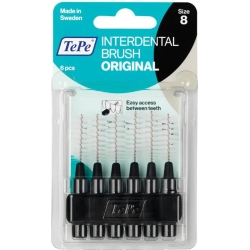 interdental brushes black 1,5 mm 6 pieces