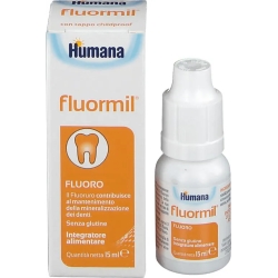 fluormil - Fluoride supplement for the teeth 15 ml drops