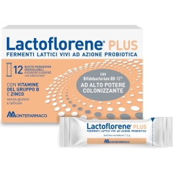 Lactoflorene Plus - food supplement 12 mouth dissolving sachets