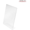 L shaped base brochure holder - A5