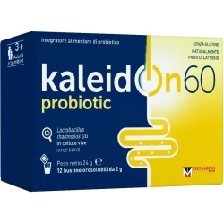 Kaleidon 60 probiotic food supplement 12 sachets