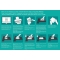 transfer paper for coloured clothes 5 sheets