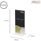 T shaped base brochure holder - 10 x 8 x 21.5 cm