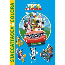 Mickey Mouse's house album With stickers and color
