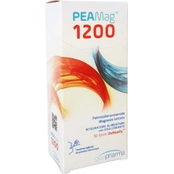 peamag 1200 - magnesium supplement - 20 buccal sachets