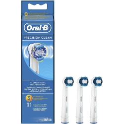 Precision Clean - 3 brush heads for Oral-b electric toothbrush